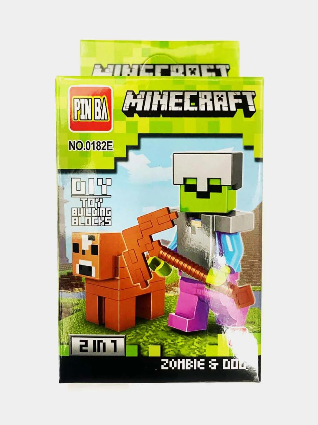 Фигурки персонажей для конструктора Minecraft My World (Майнкрафт)