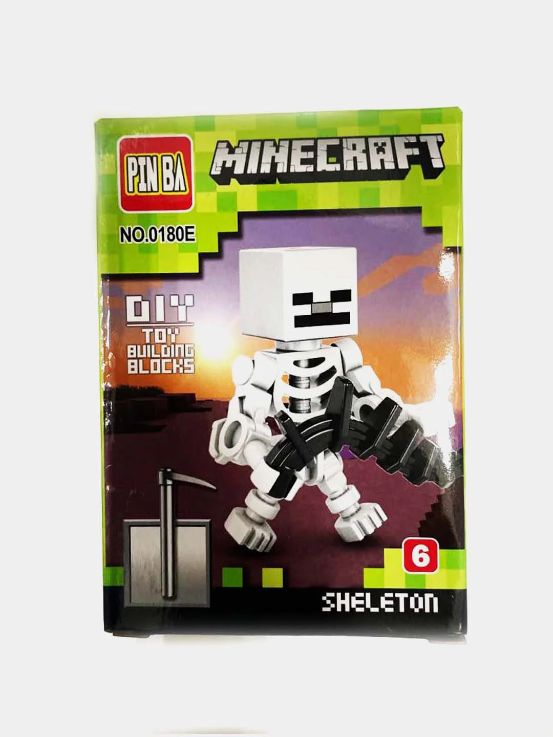 Фигурки персонажей для конструктора Minecraft My World (Майнкрафт)