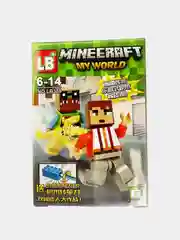 Фигурки персонажей для конструктора Minecraft My World (Майнкрафт)