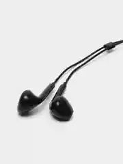 Черный наушники с микрофоном Borofone BM80, с кабелем Jack 3.5 mm/Type-C