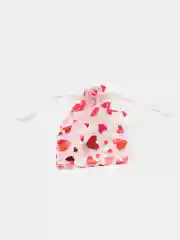 Розовый мешочки ИЗ ОРГАНЗЫ С РИСУНКОМ 15*10 см
