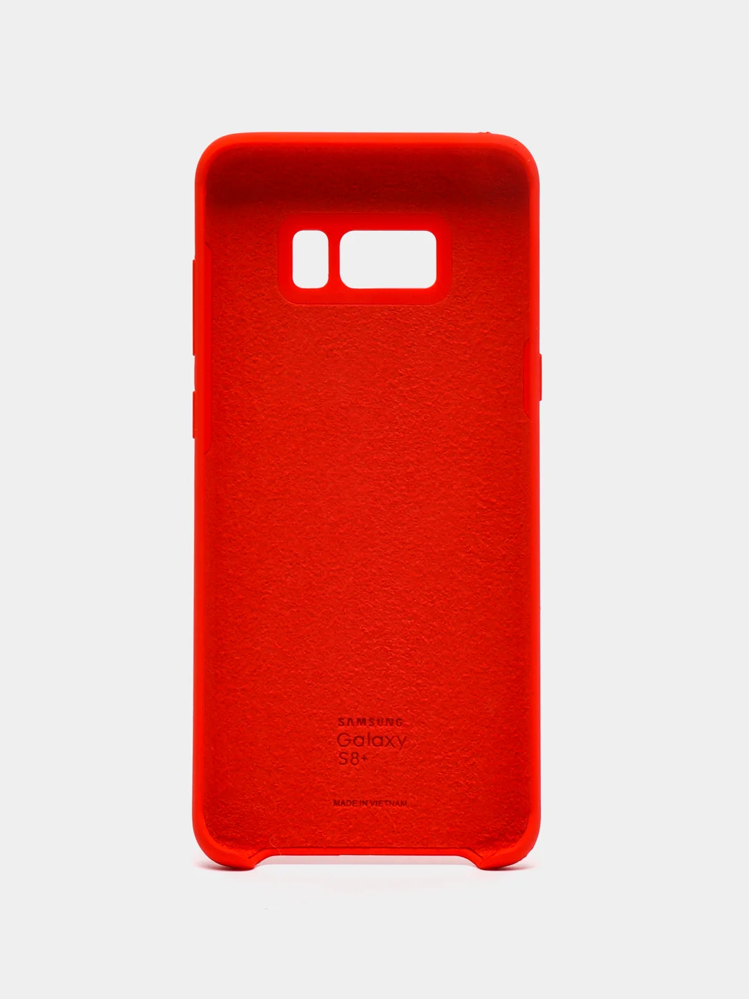 Красный чехол силиконовый для Samsung Galaxy J3, J4, J4+, J5, J6, J6+, J7, J8, S8+, S8, S9