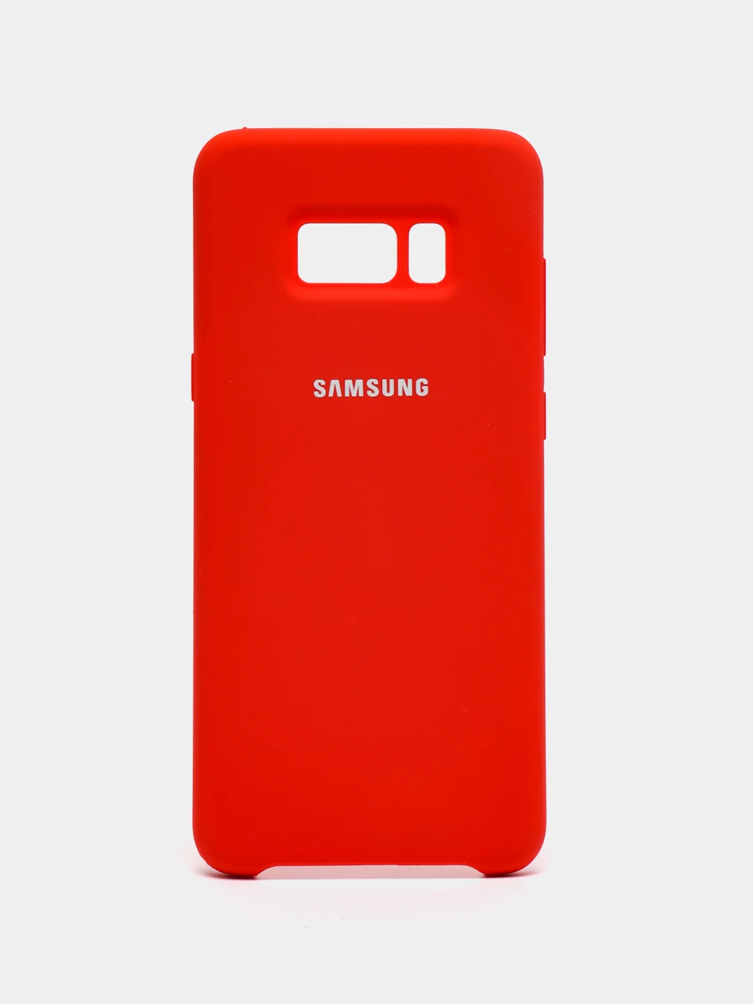 Красный чехол силиконовый для Samsung Galaxy J3, J4, J4+, J5, J6, J6+, J7, J8, S8+, S8, S9
