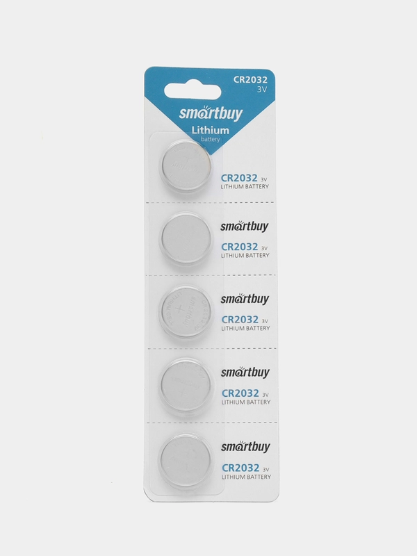 Батарейка SmartBuy, CR2032, литиевая