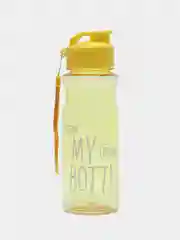 Лимонный бутылка для воды "My bottle", 500 мл, 6.5 х 22 см