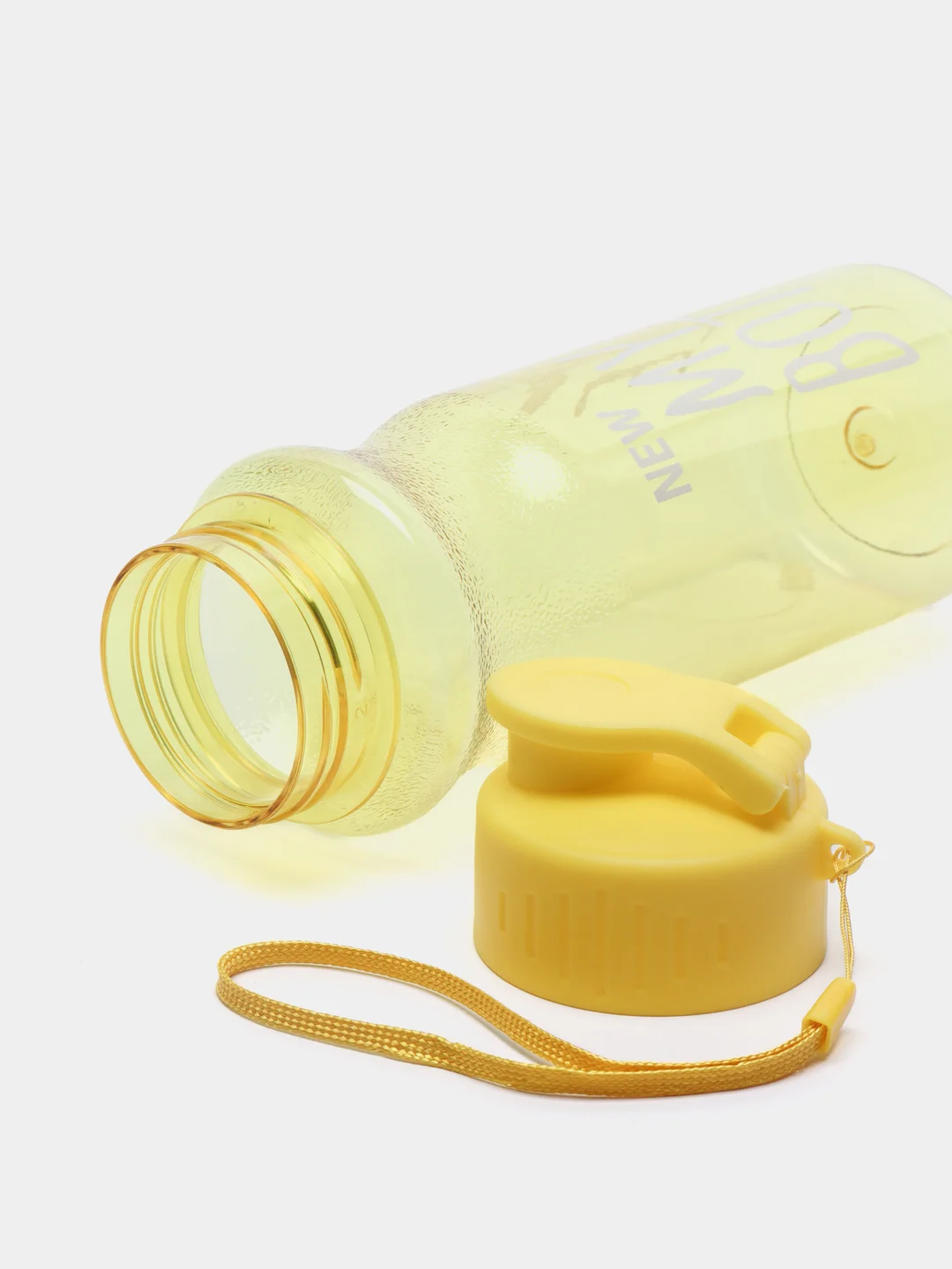 Лимонный бутылка для воды "My bottle", 500 мл, 6.5 х 22 см