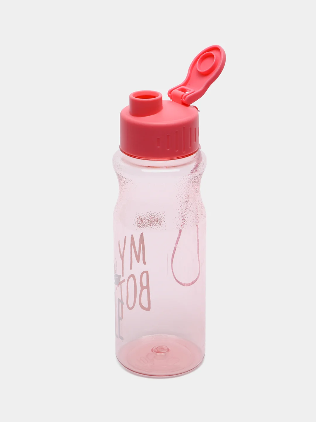 Розовый бутылка для воды "My bottle", 500 мл, 6.5 х 22 см