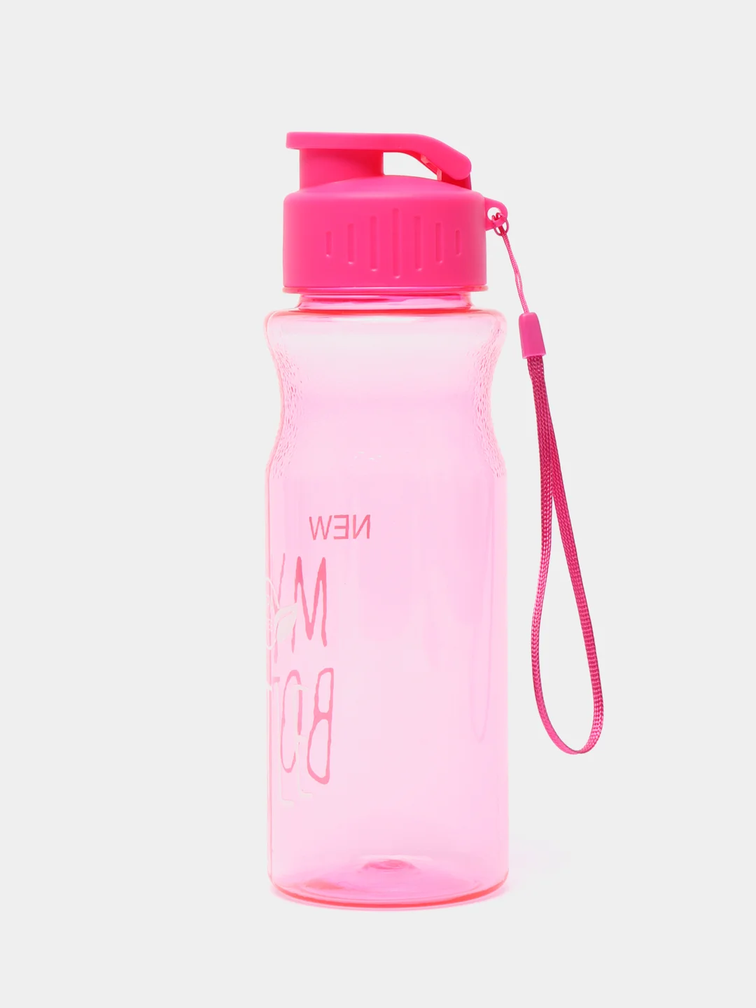 Фуксия бутылка для воды "My bottle", 500 мл, 6.5 х 22 см