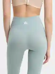 Мятный лосины женские спортивные, леггинсы, высокая посадка