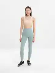 Мятный лосины женские спортивные, леггинсы, высокая посадка