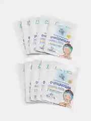 Пузырьковая маска очищающая Bubble mask "Белый лен", 10 штук по 15 мл