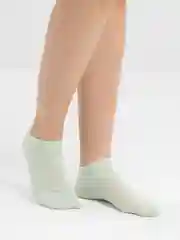 Мятный носки короткие унисекс