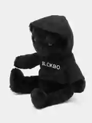 Белый мягкая игрушка "Мишка BLCKBО", черная