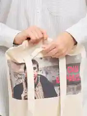 Алый сумка-шоппер, сумка на плечо, пляжная сумка Бригада, Брат, Орда, разные принты