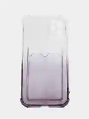 Черный чехол для iPhone 11, с карманом для карт