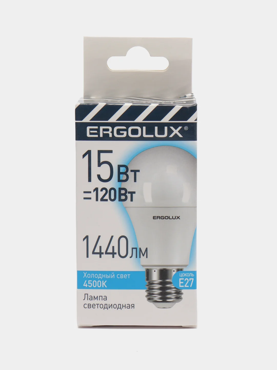 Лампа светодиодная Ergolux Е27, 15 Вт, LED-A60-15W-E27