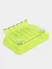 Зеленый мыльница на присоске