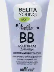 Крем для лица Belita Young Skin BB-matt "Эксперт матовости кожи", 30 мл