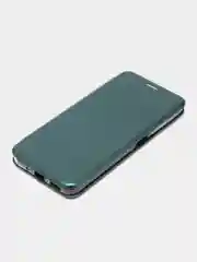Тёмно-зелёный чехол-книжка для Xiaomi POCO M5 / POCO M4 5G