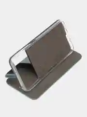 Тёмно-зелёный чехол-книжка для Xiaomi POCO M5 / POCO M4 5G