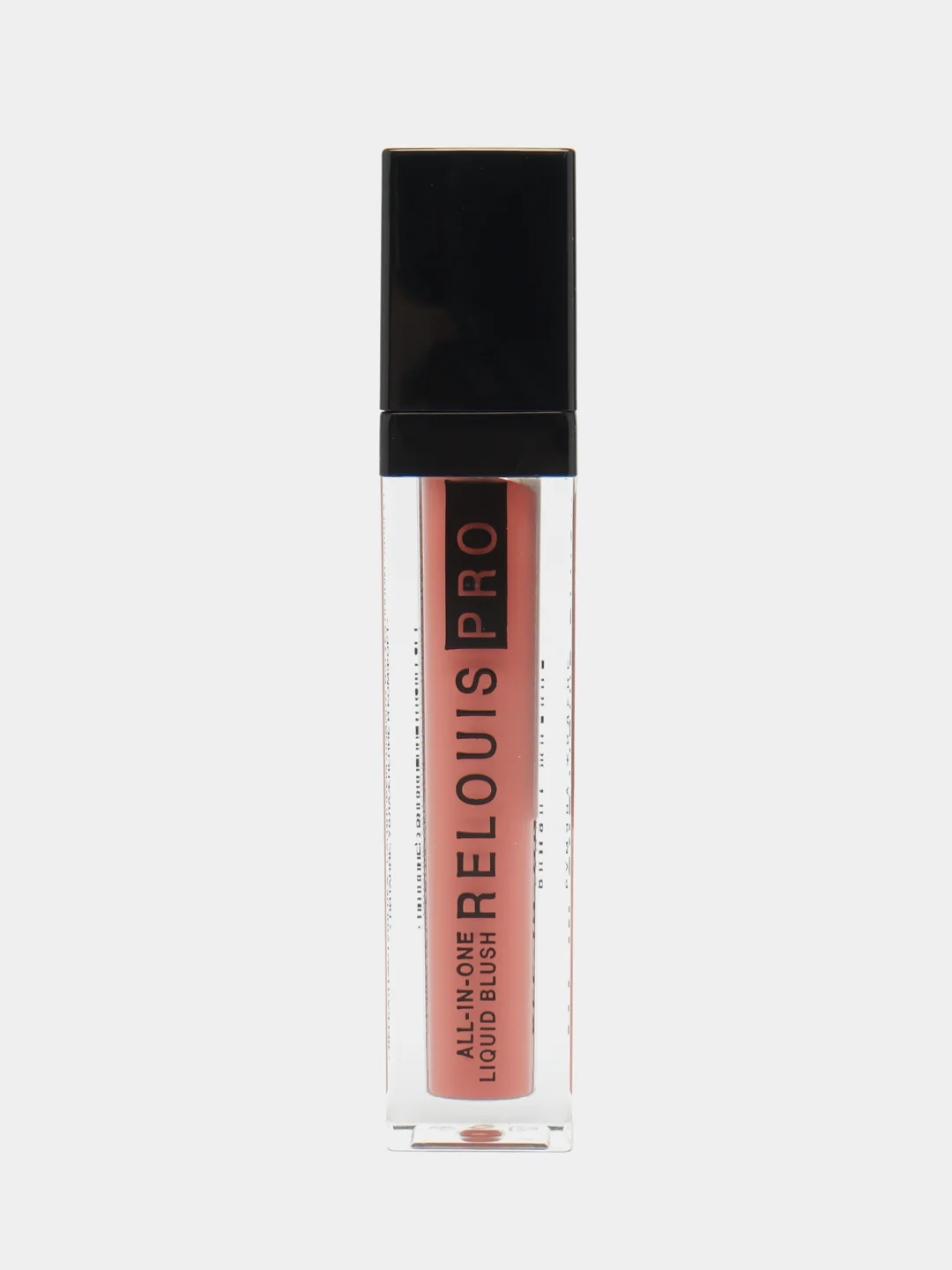 Кораллово-розовый румяна жидкие Relouis (Релуи) PRO All-In-One Liquid Blush, кремовые, 3,5 г