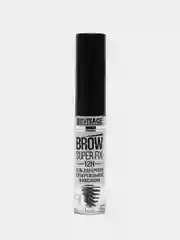 Прозрачный гель для бровей Brow Super Fix 12H Luxvisage (Люксвизаж), суперсильной фиксации, 6 г