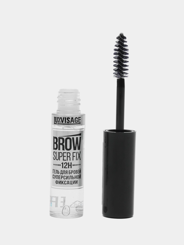 Гель для бровей Brow Super Fix 12H Luxvisage (Люксвизаж), суперсильной фиксации, 6 г