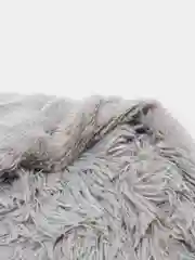 Серебряный пушистый плед / Яркий плед / Меховой плед / Эконом упаковка
