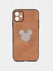 Бежевый чехол для iPhone 11, 12, 13 Pro Max, с зеркальной вставкой