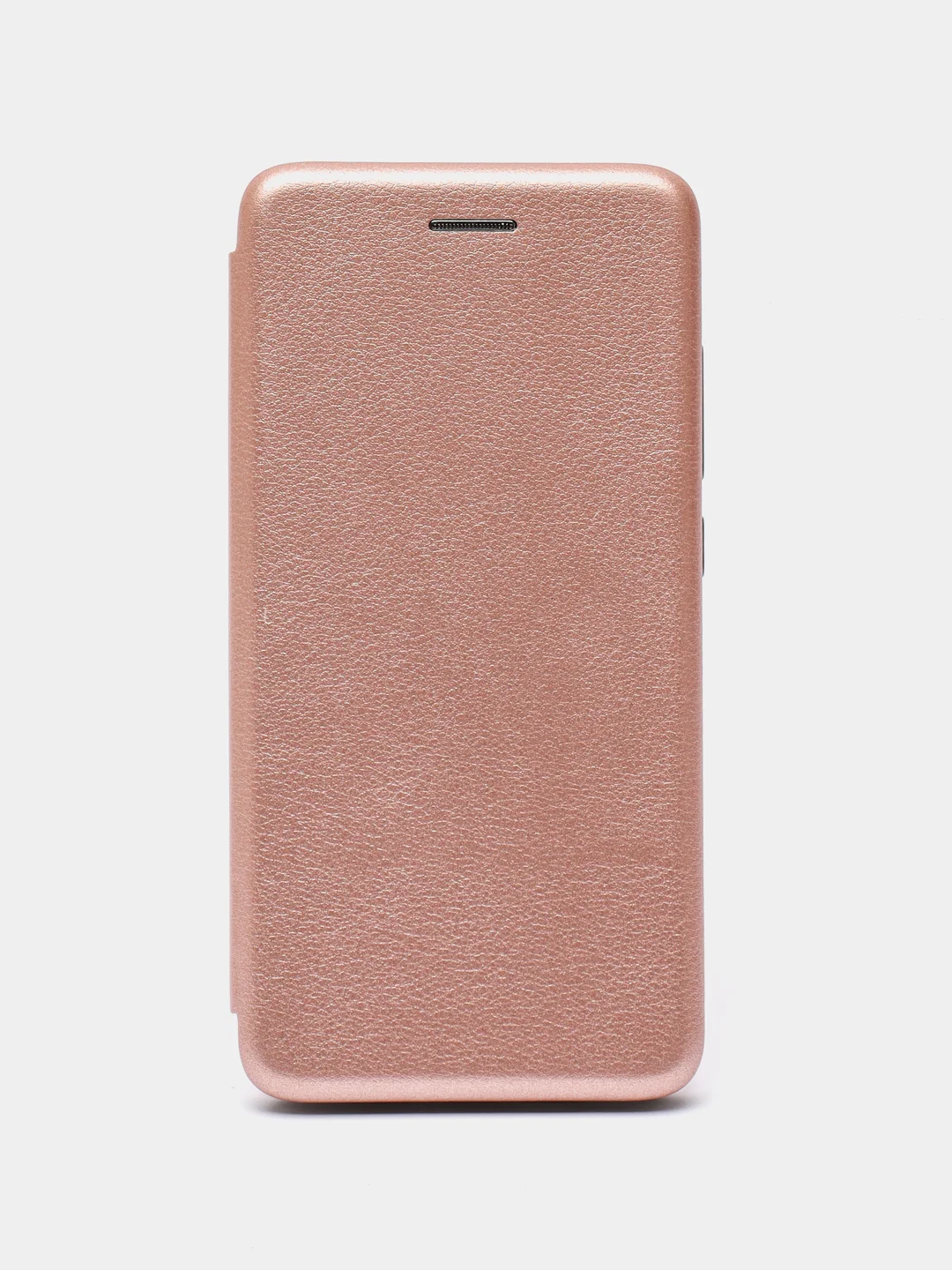 Розовый чехол-книжка на Xiaomi Mi 6, из эко кожи, с карманом для карт