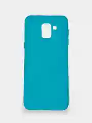 Угольный чехол Samsung Galaxy J6 2018, Самсунг Галакси Джи6 2018, силиконовый цветной матовый