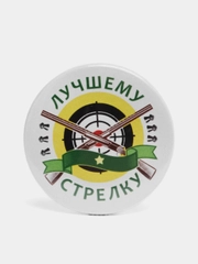 Значки "Лучшему стрелку" наградные трёх степеней