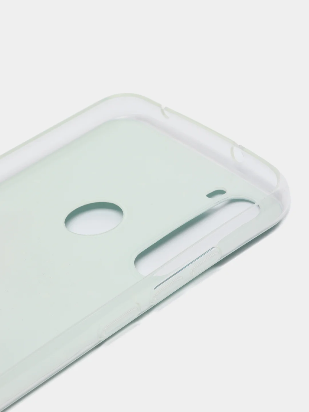 Тёмно-серый силиконовый чехол на Xiaomi Redmi Note 8T / Сяоми Редми Нот 8T прозрачный, с рисунком