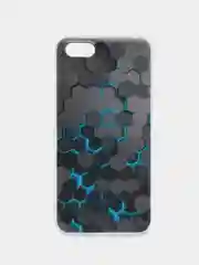 Бирюзовый чехол на Huawei Honor 7A/7A Prime/Y5 Prime 2018/Y5 2018 / Хонор 7А прозрачный, с рисунком