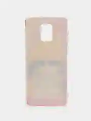 Желтый чехол на Xiaomi Redmi Note 9S/9 Pro / Сяоми Редми Нот 9S/9 Про прозрачный, с рисунком