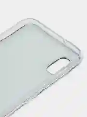 Хаки силиконовый чехол на Samsung Galaxy A10 / Самсунг А10 прозрачный с рисунком, защита камеры