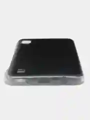 Хаки силиконовый чехол на Samsung Galaxy A10 / Самсунг А10 прозрачный с рисунком, защита камеры