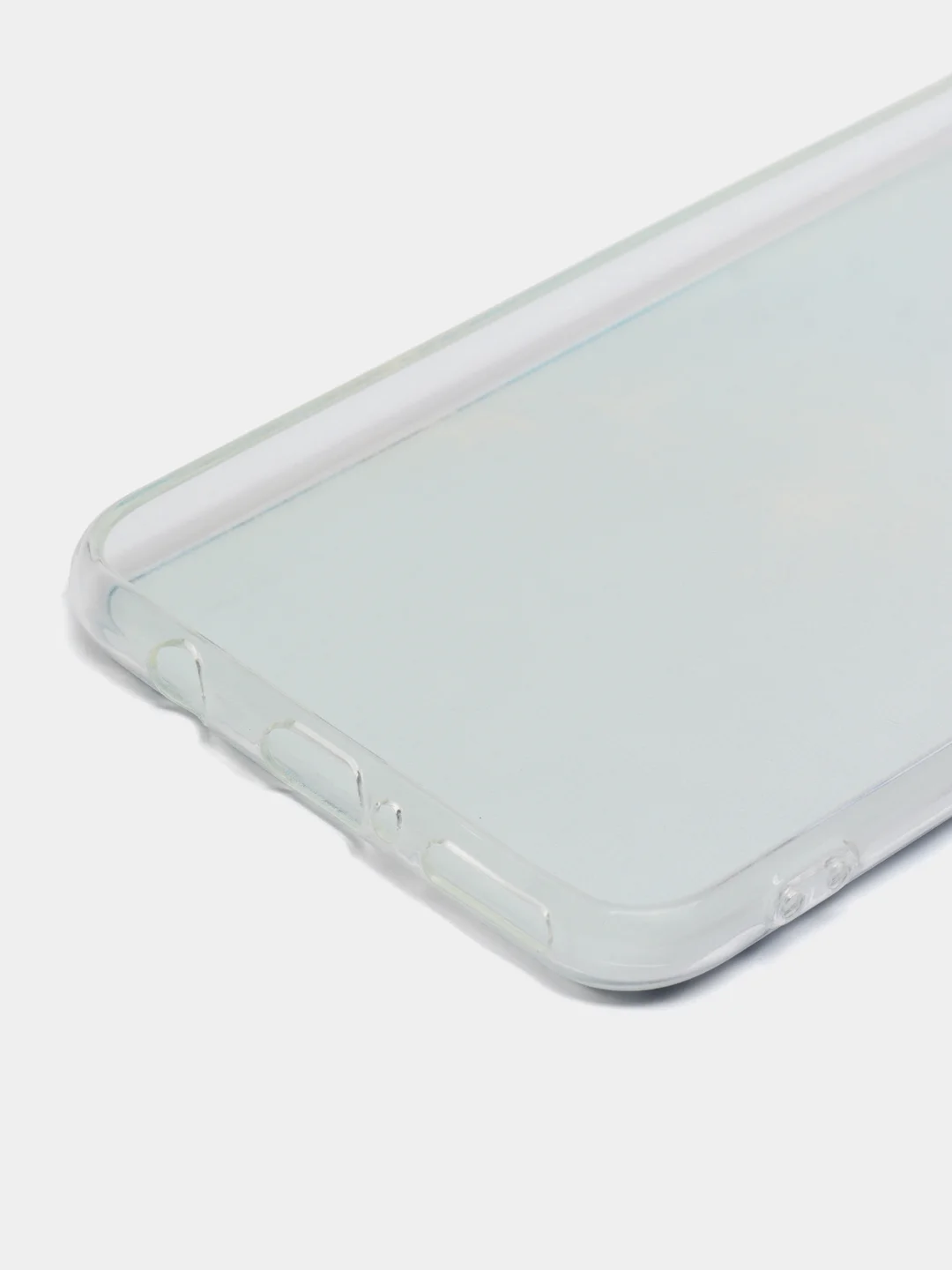 Голубой чехол на Huawei P30 Lite/Honor 20S/20 Lite 2020 / Хонор 20 Lite прозрачный, с рисунком