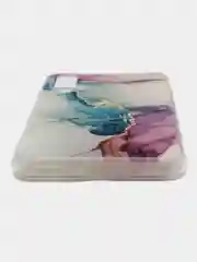 Ледяной чехол на Honor 20/Huawei Nova 5T / Хонор 20 прозрачный, с рисунком, защита камеры