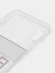 Алый силиконовый чехол на Samsung Galaxy A10 / Самсунг А10 прозрачный с рисунком, защита камеры