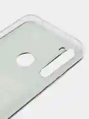 Тёмно-коричневый силиконовый чехол на Xiaomi Redmi Note 8T / Сяоми Редми Нот 8T прозрачный, с рисунком