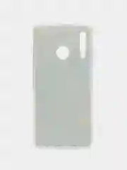 Светло-синий чехол на Huawei P30 Lite/Honor 20S/20 Lite 2020 / Хонор 20 Lite прозрачный, с рисунком