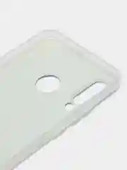 Светло-синий чехол на Huawei P30 Lite/Honor 20S/20 Lite 2020 / Хонор 20 Lite прозрачный, с рисунком