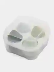 Зеленый спонжи для макияжа, 4 штуки