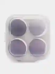 Фиолетовый спонжи для макияжа, 4 штуки