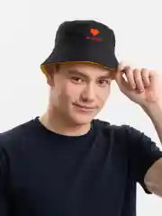 Желтый панама двухсторонняя, унисекс