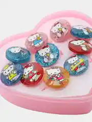 Конфетный набор колец для девочки