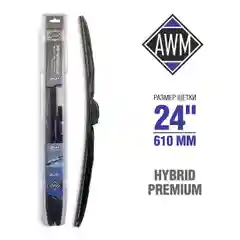 Щетка стеклоочистителя AWM, гибридная