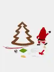 Вишнёвый набор для создания подвесной ёлочной игрушки, из фетра