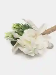 Кремовый бутоньерка для жениха на свадьбу